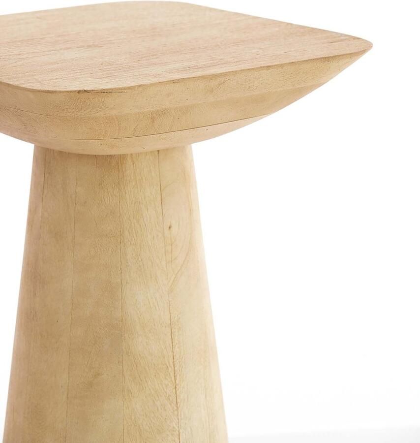 Light & Living Bijzettafel DEGO Ø33x53cm Bruin