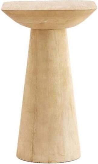 Light & Living Bijzettafel Dego Mangohout 33 x 33cm Naturel Vierkant