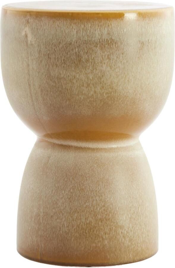 Light & Living Bijzettafel Finca Olijfgroen 28.5x28.5x42cm Modern