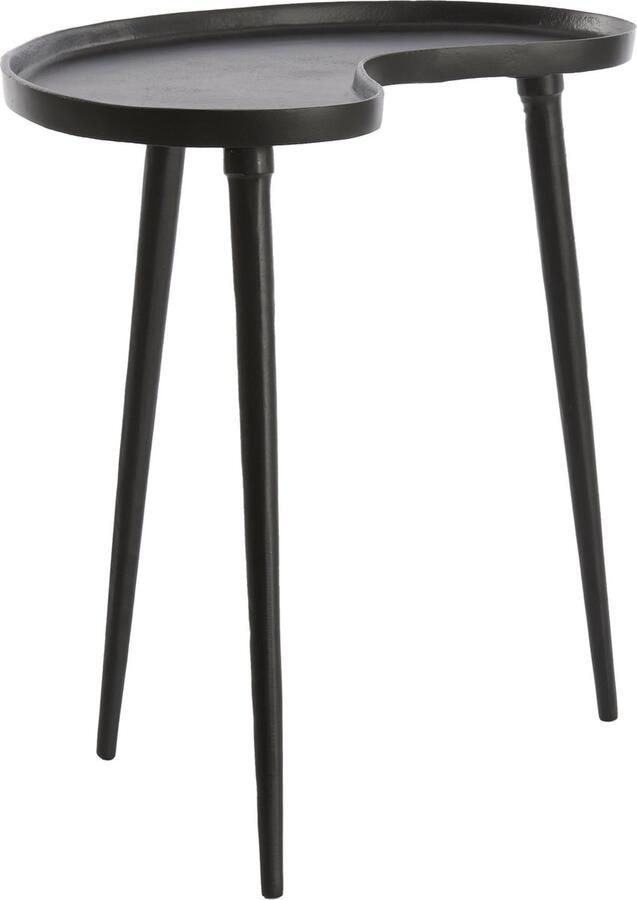 Light & Living Bijzettafel LIENZ 53x30x48cm Zwart