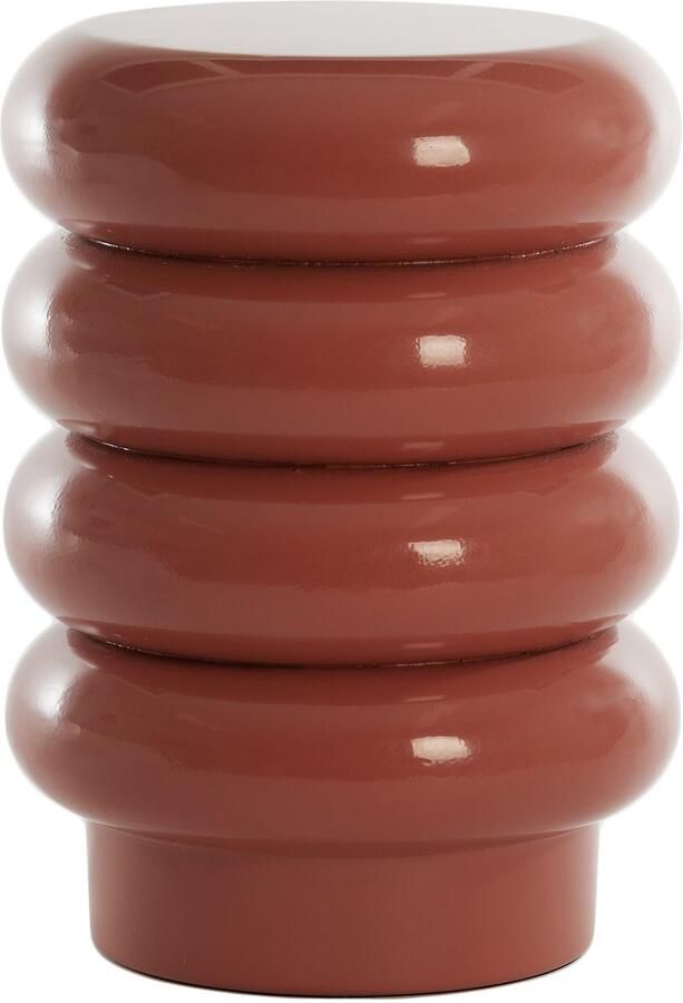 Light & Living Bijzettafel MIROGI Ø30x40cm Rood