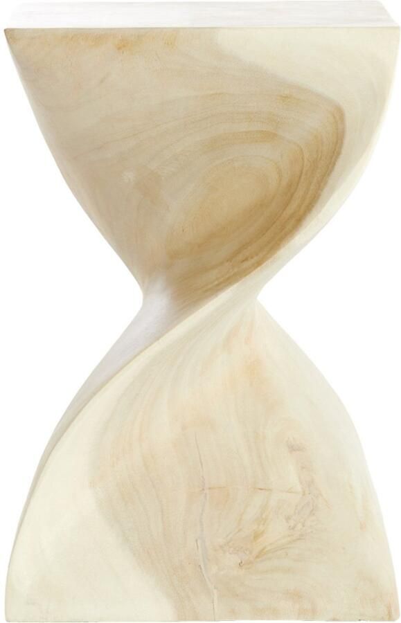 Light & Living Bijzettafel Muhan Naturel 30x30x45cm Modern