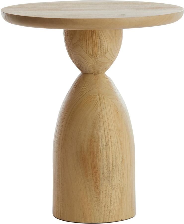 Light & Living Bijzettafel TORIR Ø40x50cm Bruin