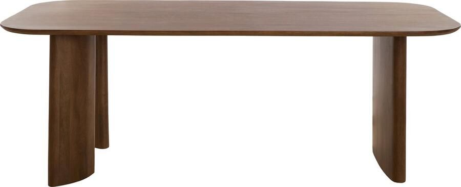 Light & Living Light&living Eettafel 220x100x76 cm AYMARA hout donker bruin