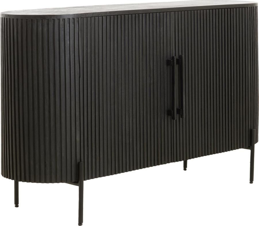 Light & Living Dressoir Dumosi Mangohout 140cm Zwart