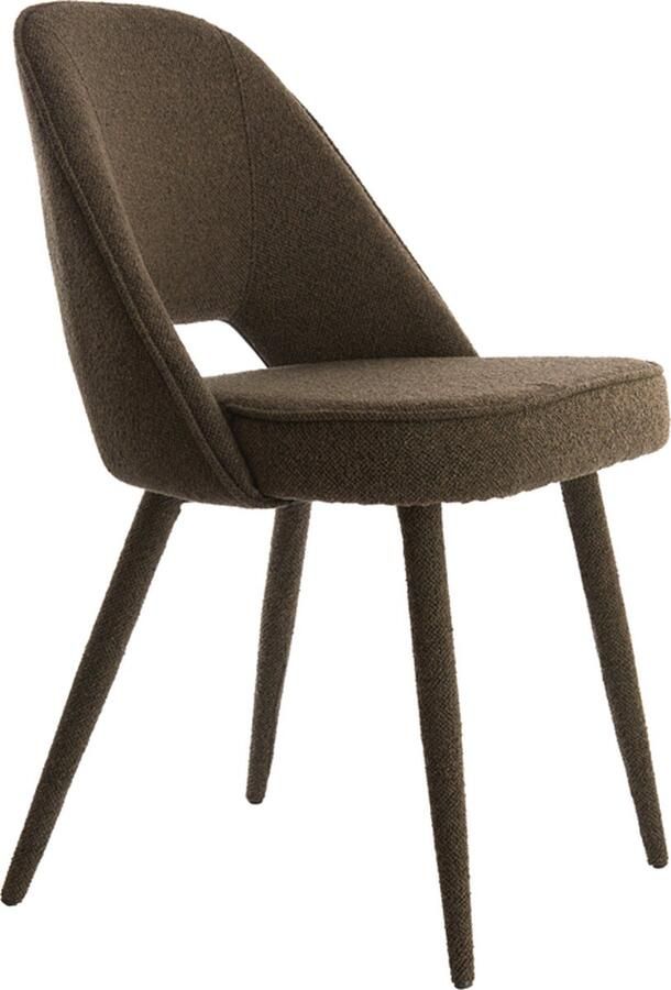 Light & Living Light&living Eetkamerstoel 57x51x84 cm DJESLIN donker bruin