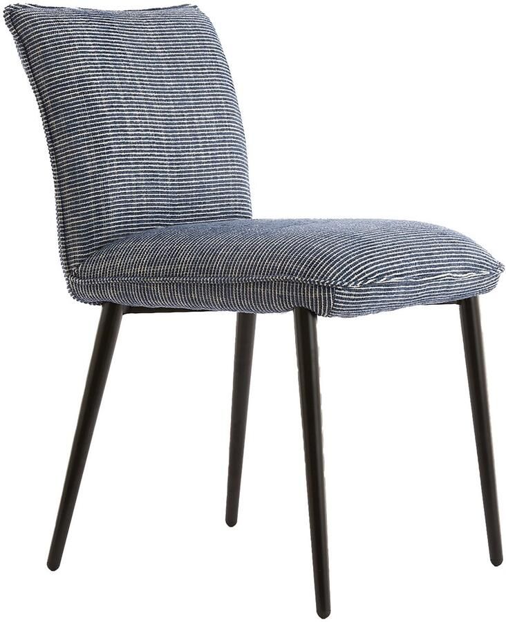 Light & Living Eetkamerstoel VADENI 58x48x85cm Blauw