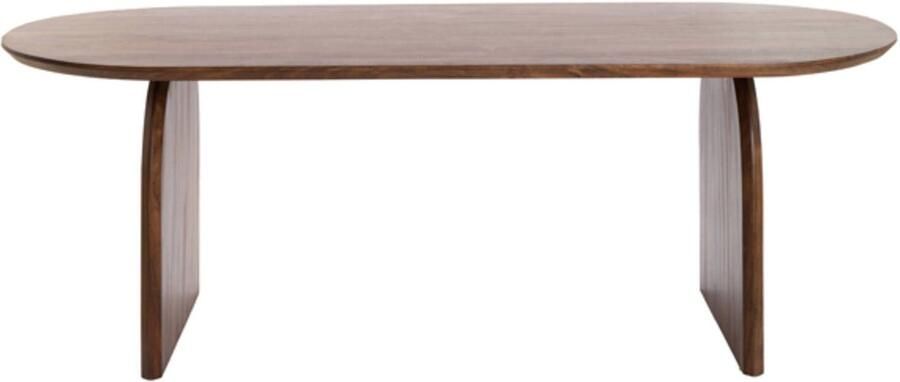 Light & Living Eettafel 220x100x75 cm INDORE acacia hout donker bruin