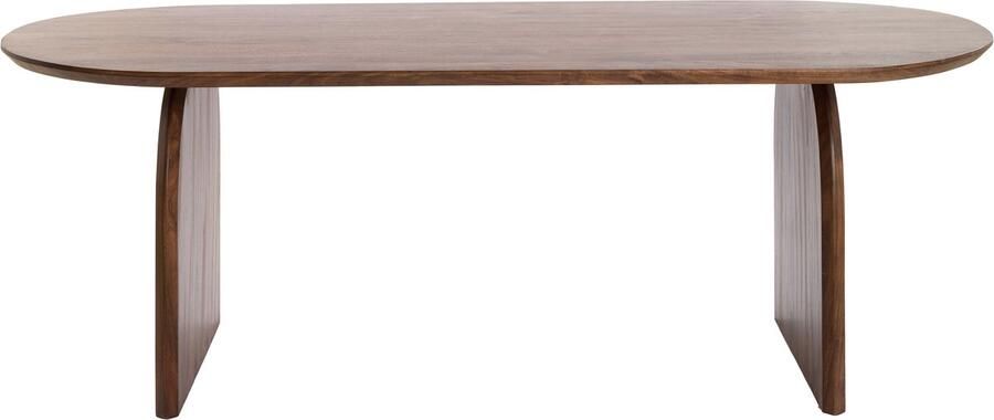 Light & Living Eettafel INDORE 220x100x75cm Bruin