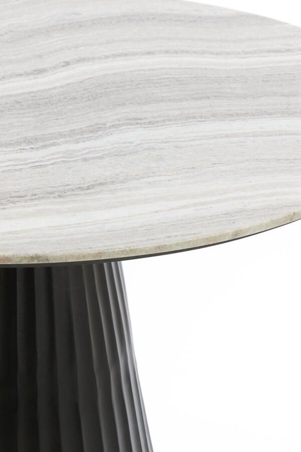 Light & Living Eettafel RIANNE Ø100x75cm Bruin