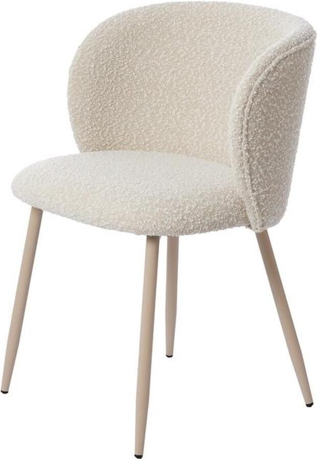 Light & Living Light&living Eetkamerstoel 56x55x79 cm ELYNA crème+crème