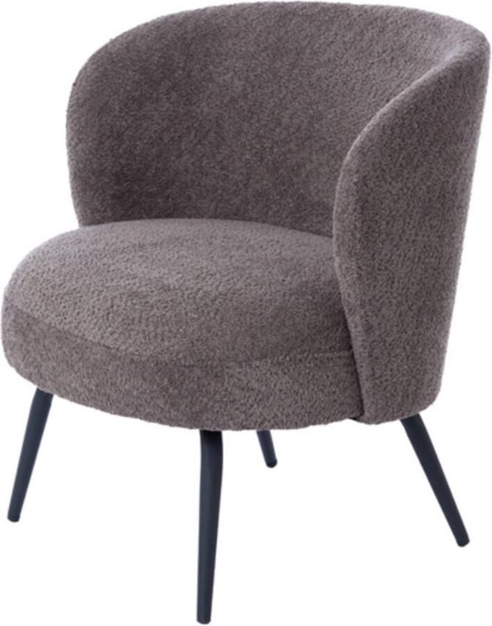 Light & Living Light&living Stoel 67x68x72 cm DIEYDA bruin-zwart - Foto 6