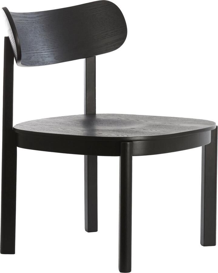 Light & Living Eetkamerstoel Jabugo Rubberhout Zwart