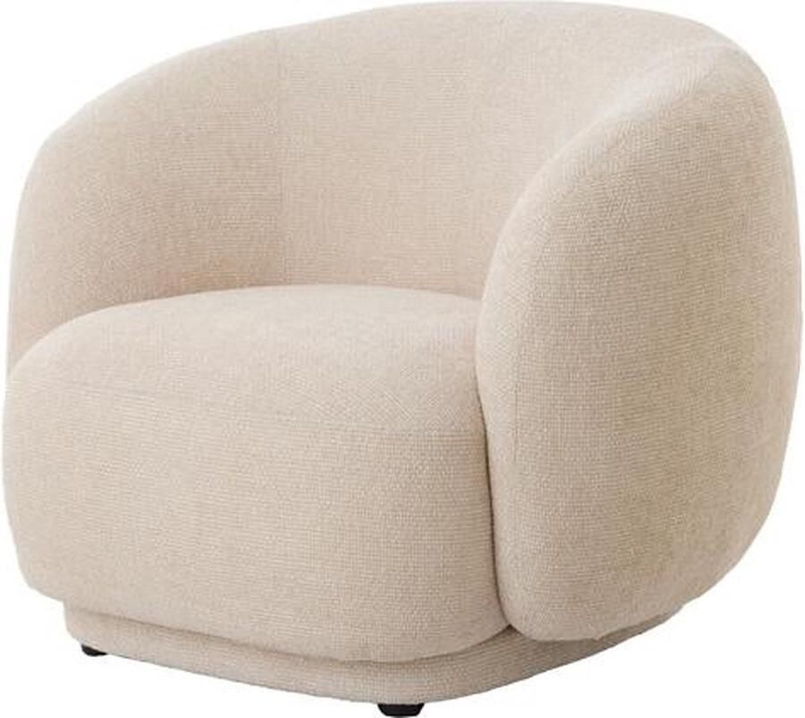 Light & Living Light&living Stoel 93x87x73 cm OVITO crème