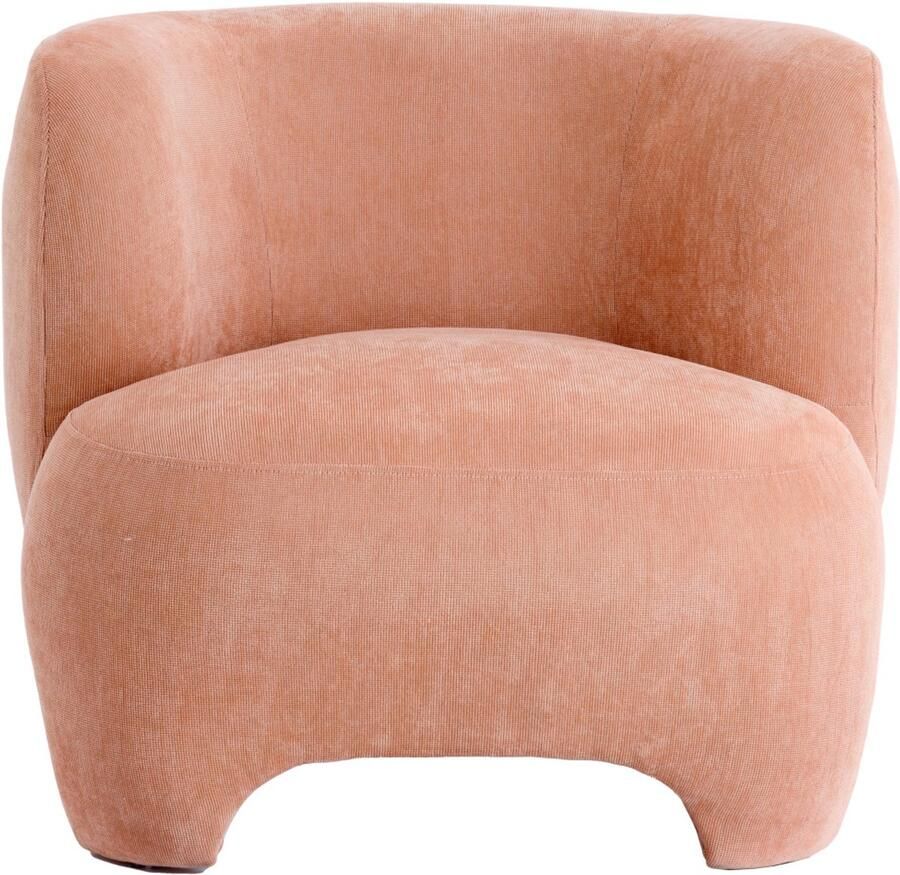 Light & Living Fauteuil ZENICA Ø80x71cm Oranje