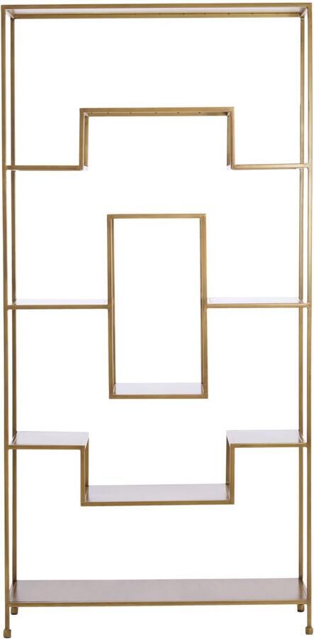 Light & Living Kast open REZINA 100x30x205cm Brons