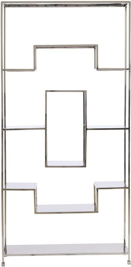 Light & Living Kast open REZINA 100x30x205cm Grijs