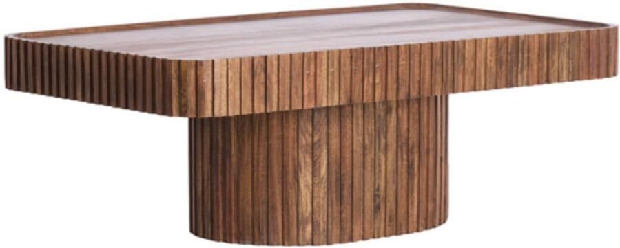 Light & Living Salontafel 120x70x42 cm KIOTO acacia hout donker bruin