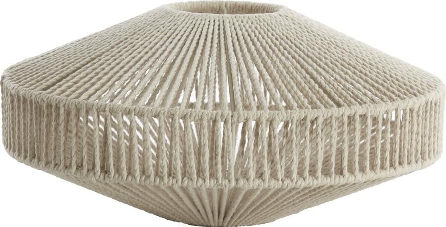 Light & Living Lampenkap BILJANA Ø43x20cm Wit