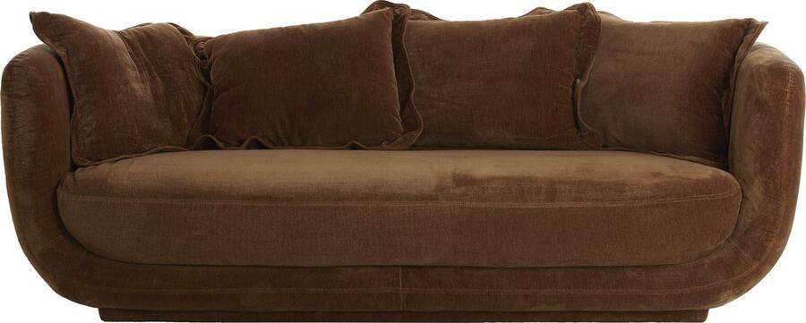 Light & Living Light&living Bank 236x105x80 cm BRAILA velvet bruin