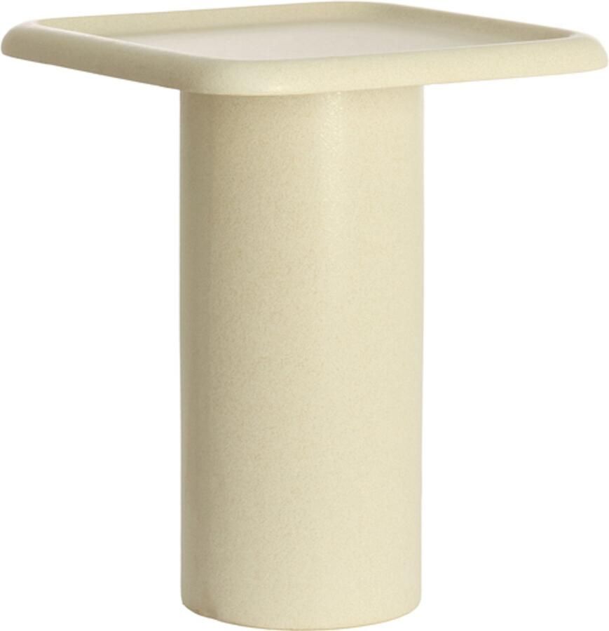 Light & Living Light&living Bijzettafel 40x40x48 cm LUARCA keramiek mat crème - Foto 2