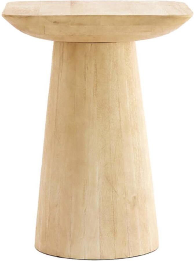 Light & Living Light&living Bijzettafel 60x60x41 cm DEGO mat naturel - Foto 2