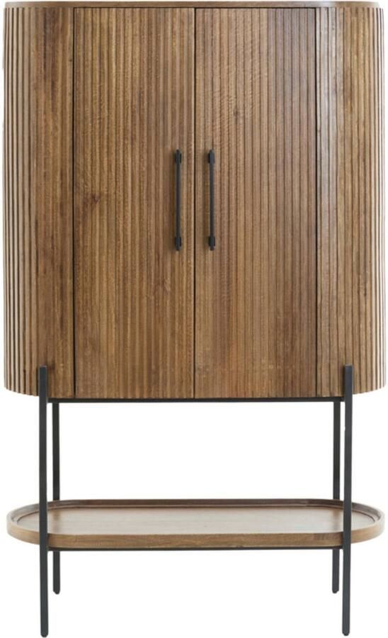 Light & Living Light&living Kast 100x40x165 cm DUMOSI hout donker bruin