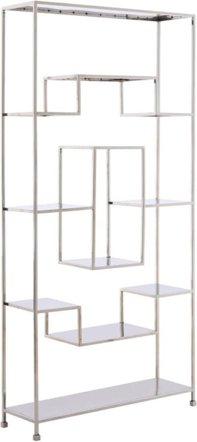 Light & Living Light&living Kast open 100x30x205 cm REZINA nikkel