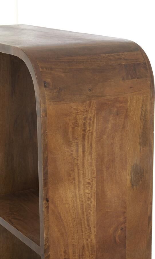 Light & Living Light&living Kast open 100x35x200 cm DANE hout olie bruin