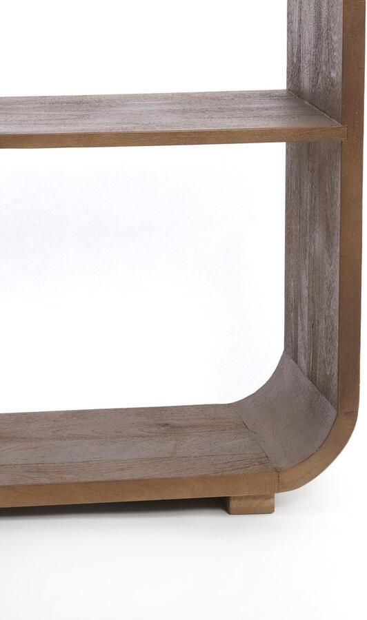 Light & Living Light&living Kast open 140x30x82 cm LABARE hout licht bruin