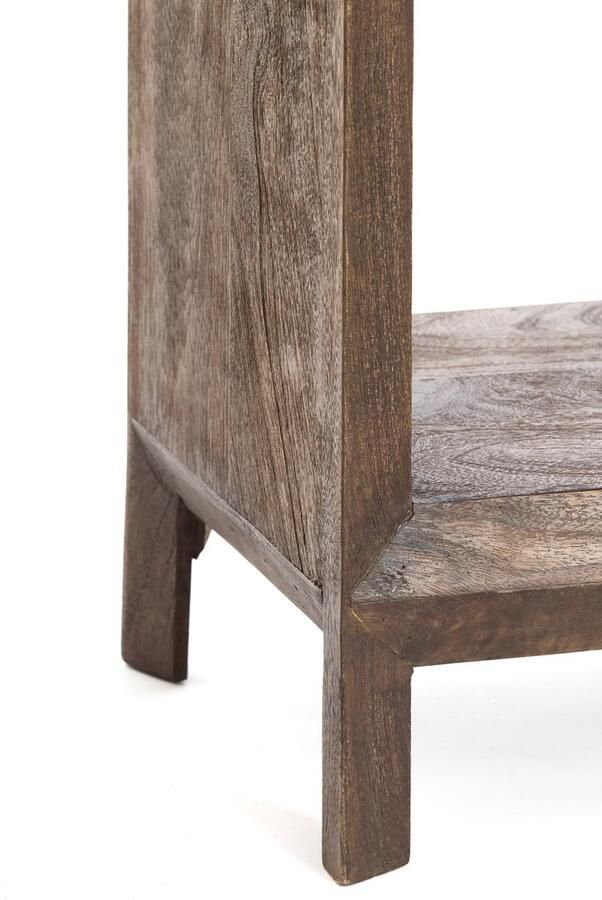 Light & Living Light&living Kast open 95x35x190 cm SONDRIO hout mat donker bruin - Foto 2