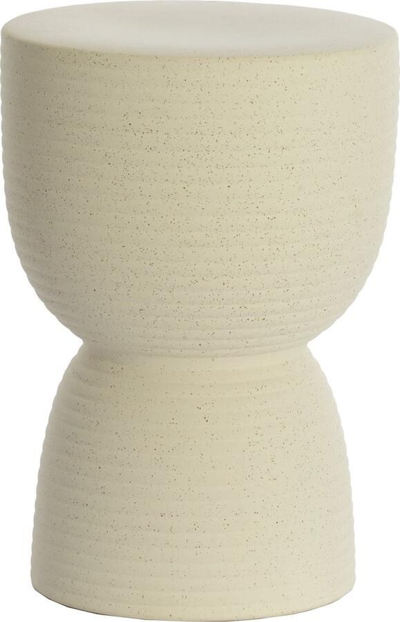 Light & Living Bijzettafel FINCA Ø28.5x42cm Wit