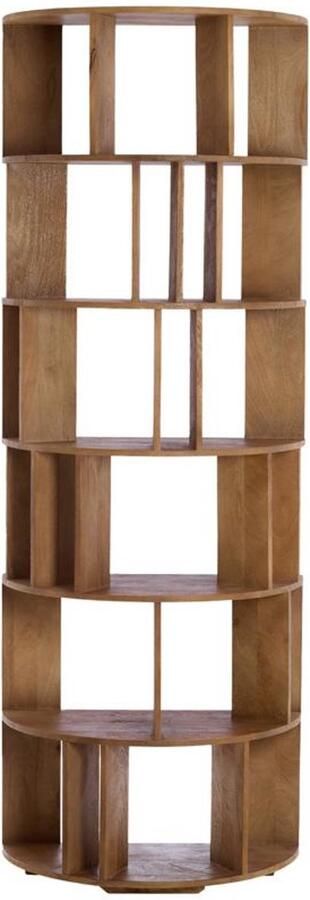 Light & Living Light&living Wandkast open 76x37x212 cm LIMPYA licht bruin