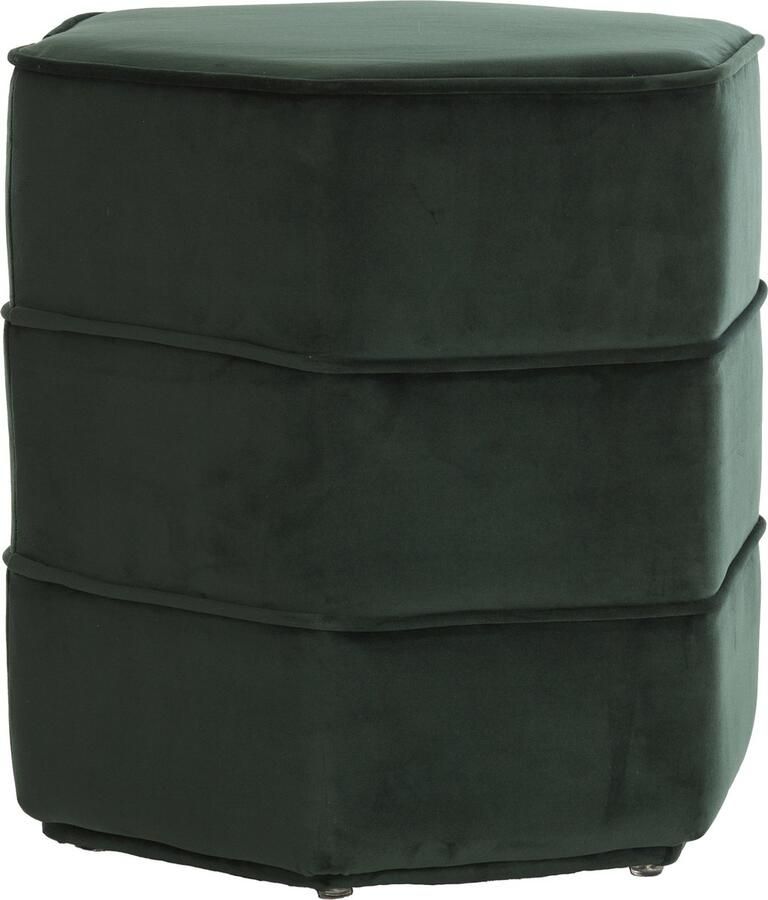 Light & Living Poef CAYDEN 45x41x46cm Groen