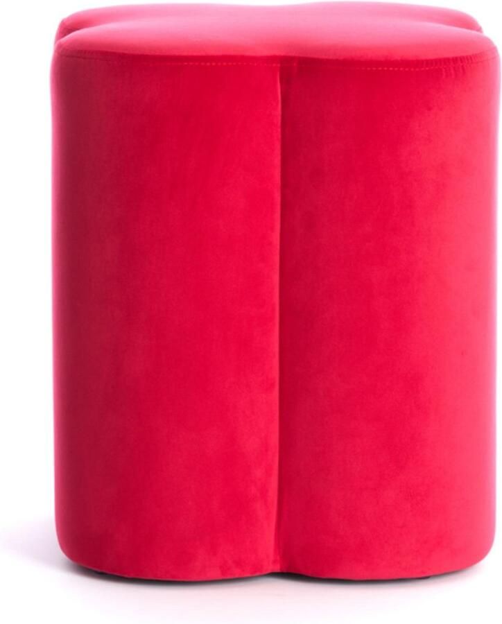 Light & Living Light&living Poef 38x38x45 cm NALANI velvet fuchsia