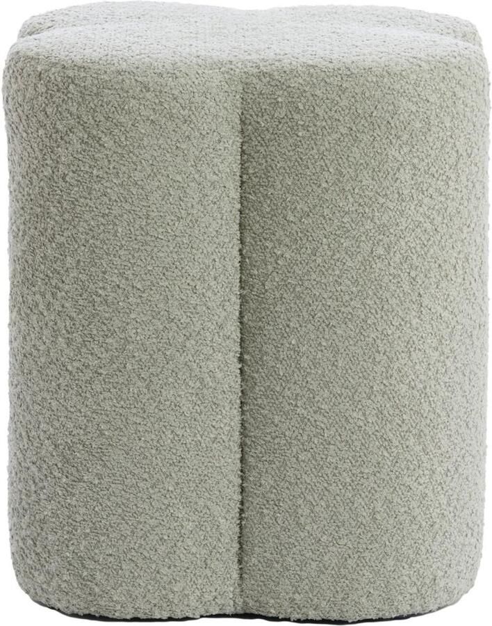 Light & Living Light&living Poef 38x38x45 cm NALANI mint groen