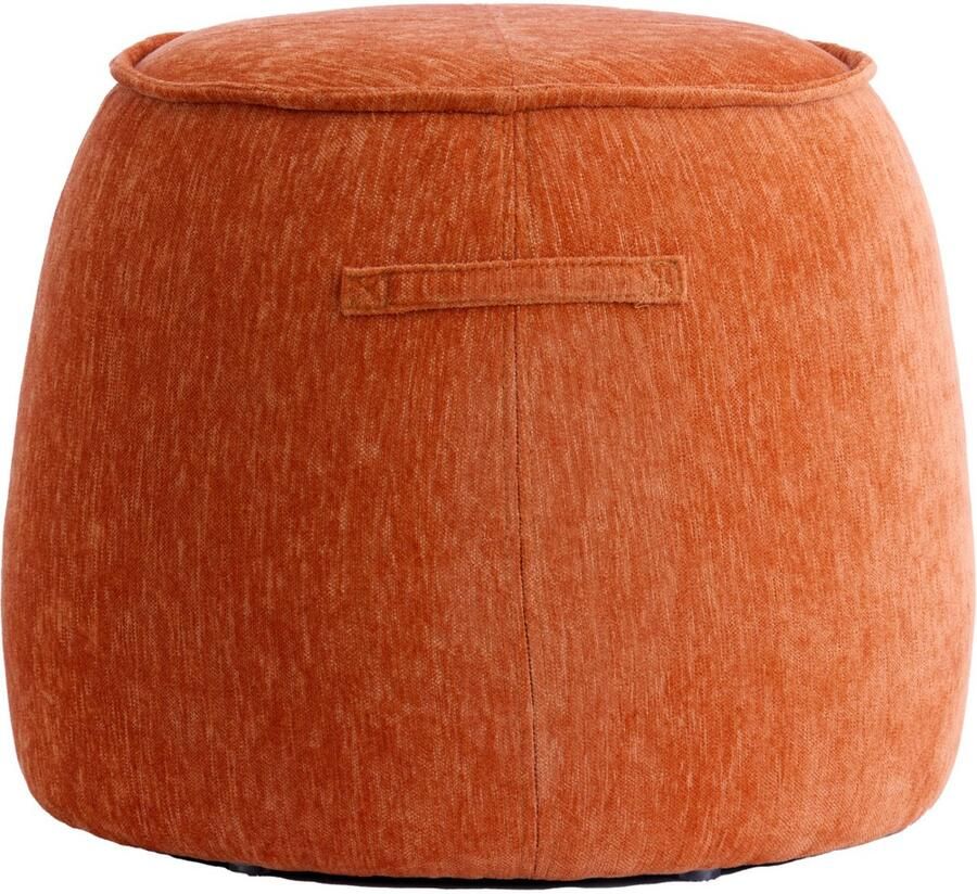 Light & Living Poef SIBIU Ø50x40cm Oranje