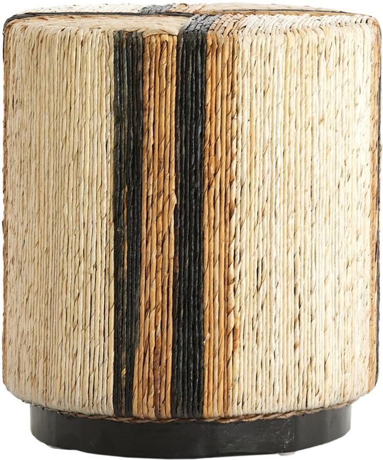 Light & Living Poef YUTURI Ø40x45 cm Bruin