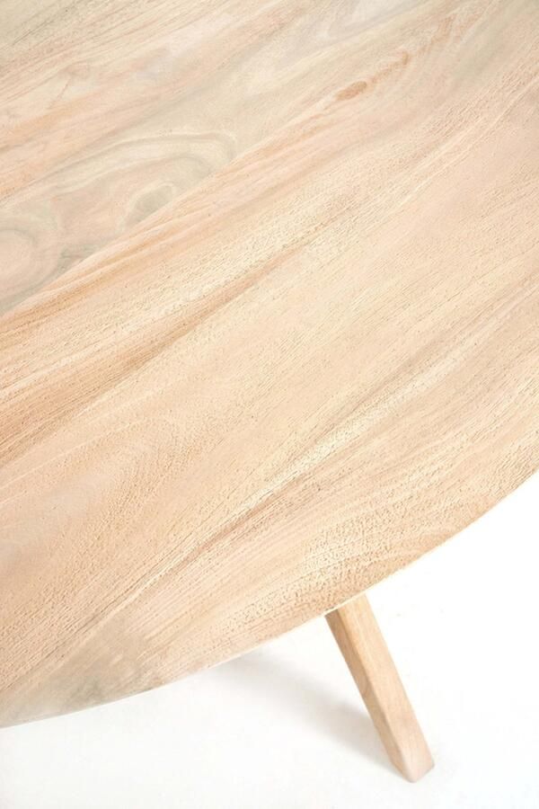 Light & Living Quenza ronde eettafel Ø120 cm mangohout naturel