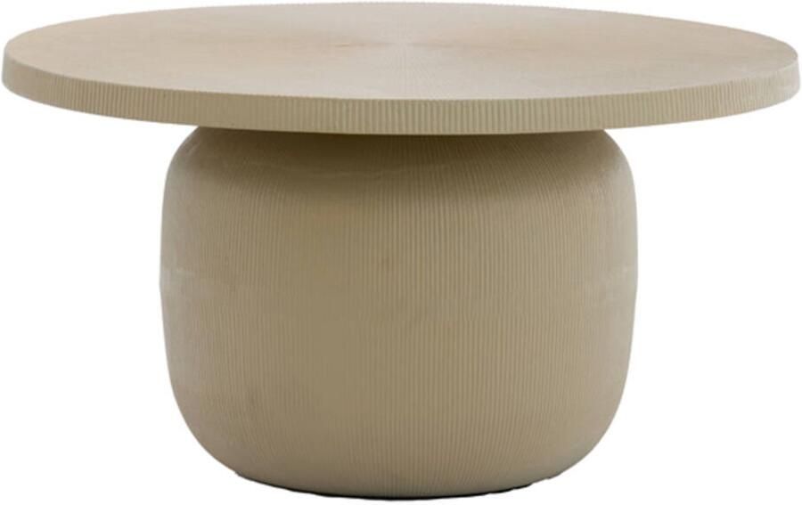 Light & Living Tigran salontafel ø75 5x41 5 cm mat zand