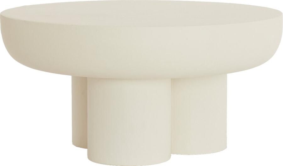 Light & Living Salontafel MIZUHO Ø70x35cm Wit