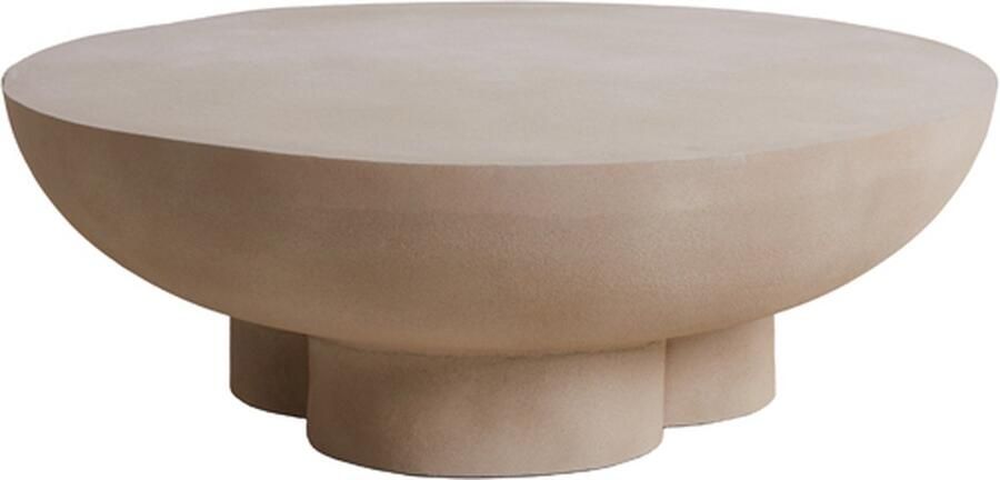 Light & Living Light&living Salontafel Ø90x30 cm POLINNA mat zand