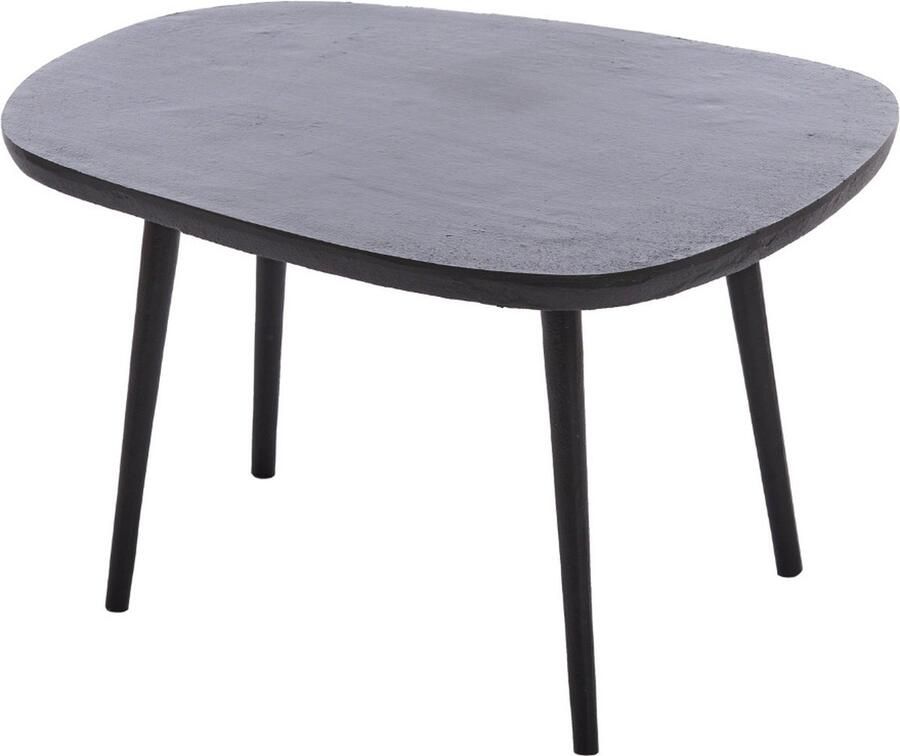 Light & Living Puno salontafel 64x53x34 cm mat zwart