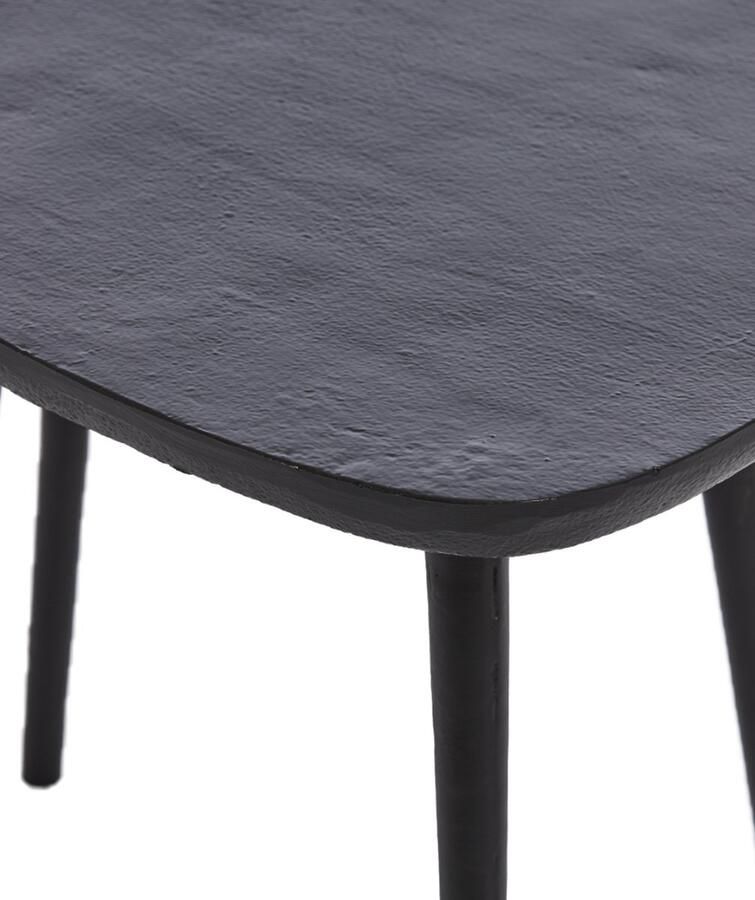 Light & Living Salontafel Puno 64 x 53cm Mat Zwart