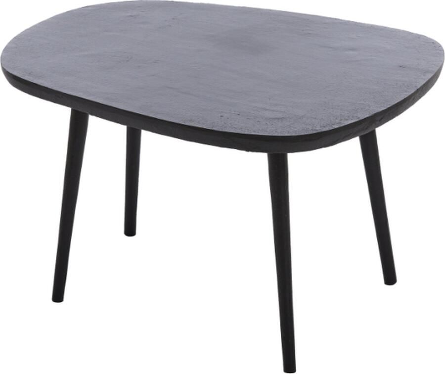 Light & Living Salontafel Puno 64 x 53cm Mat Zwart - Foto 2