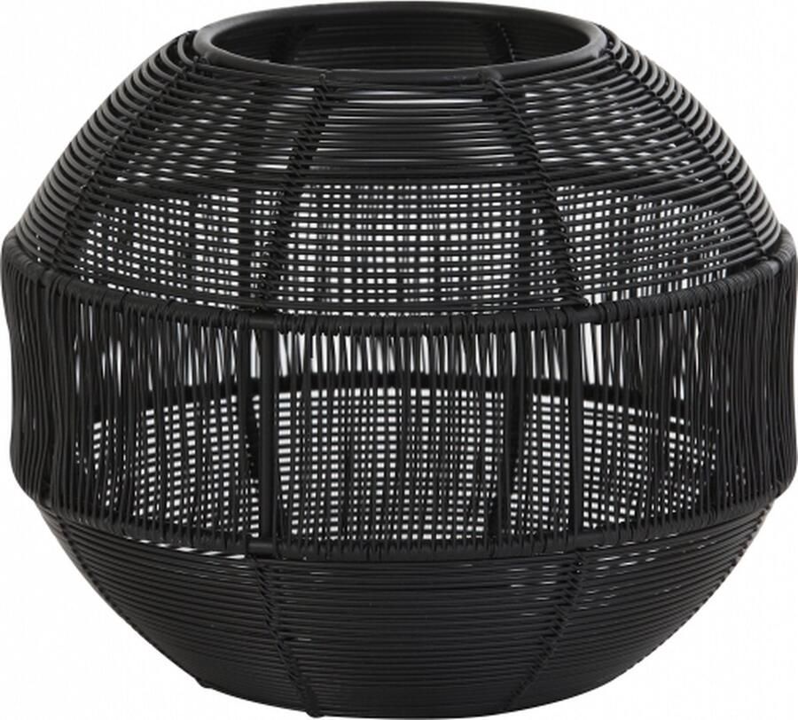 Light & Living Sfeerlicht Pilka Metaal Zwart 17 x 14 x 17 cm (BxHxD)