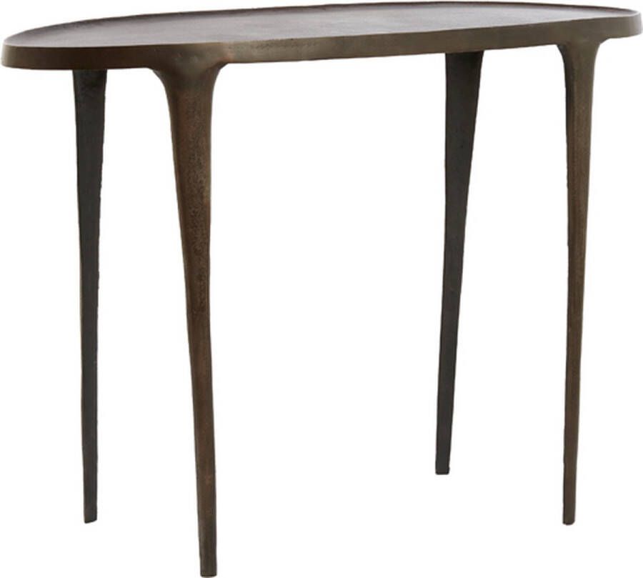 Light & Living Light&living Side table 110x43x80 cm ARICA donker bruin