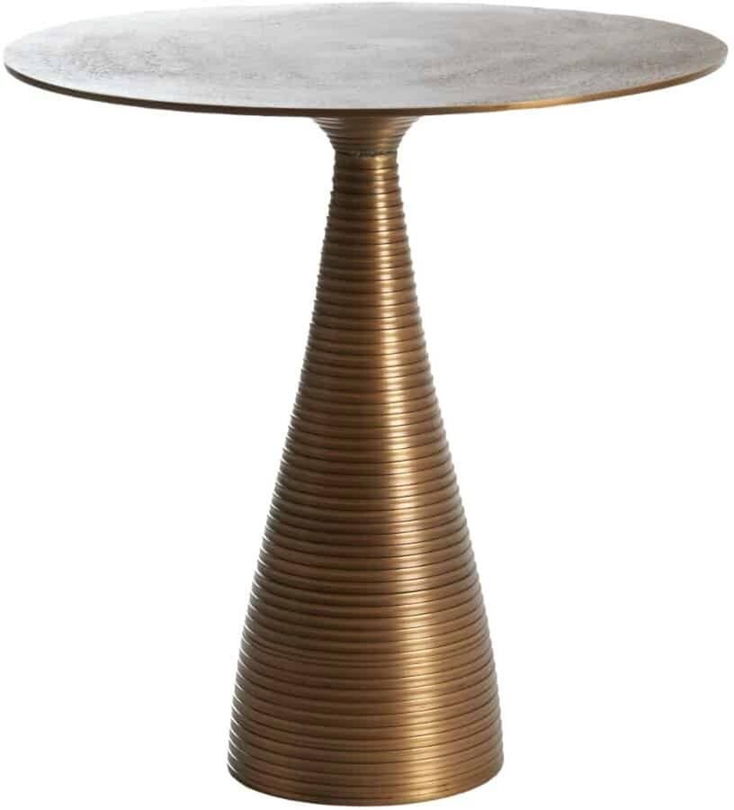 Light & Living Ronde Bijzettafel Bahia 45cm Antiek Brons