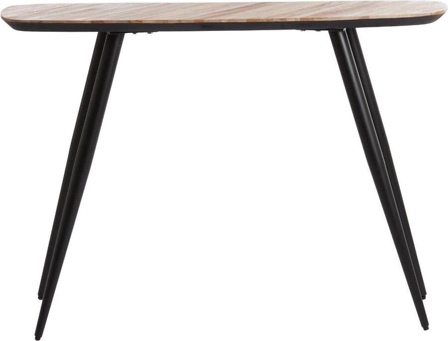 Light & Living Side table Biboera Naturel Zwart 118x37x82cm Modern