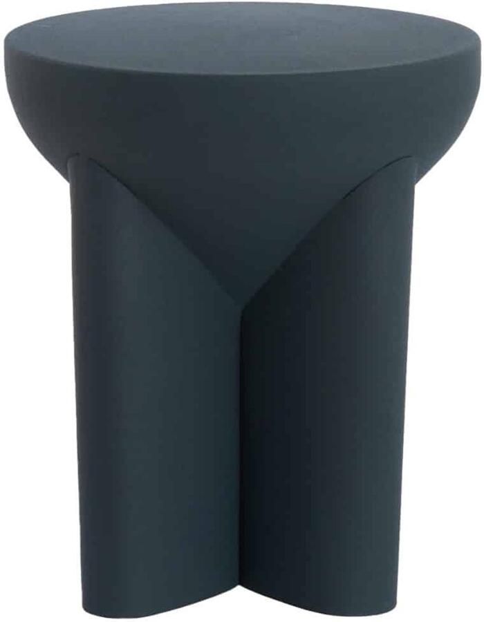 Light & Living Light&living Bijzettafel Ø36x42 cm MIKOLA mat donker blauw - Foto 2